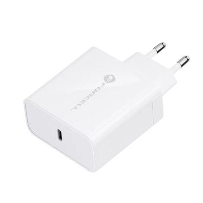 FORCELL Caricabatteria da rete con USB Type C - 3A 45W con funzione di carica PD e Quick Charge 4.0