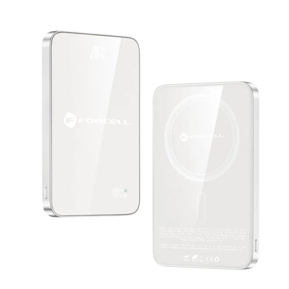 POwer Bank MagSafe SUPER SOTTILE Forcell F-Energy SuperSlim F5K8 QC4.0 PD3.0 15W 5000 mAh