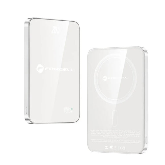 POwer Bank MagSafe SUPER SOTTILE Forcell F-Energy SuperSlim F5K8 QC4.0 PD3.0 15W 5000 mAh