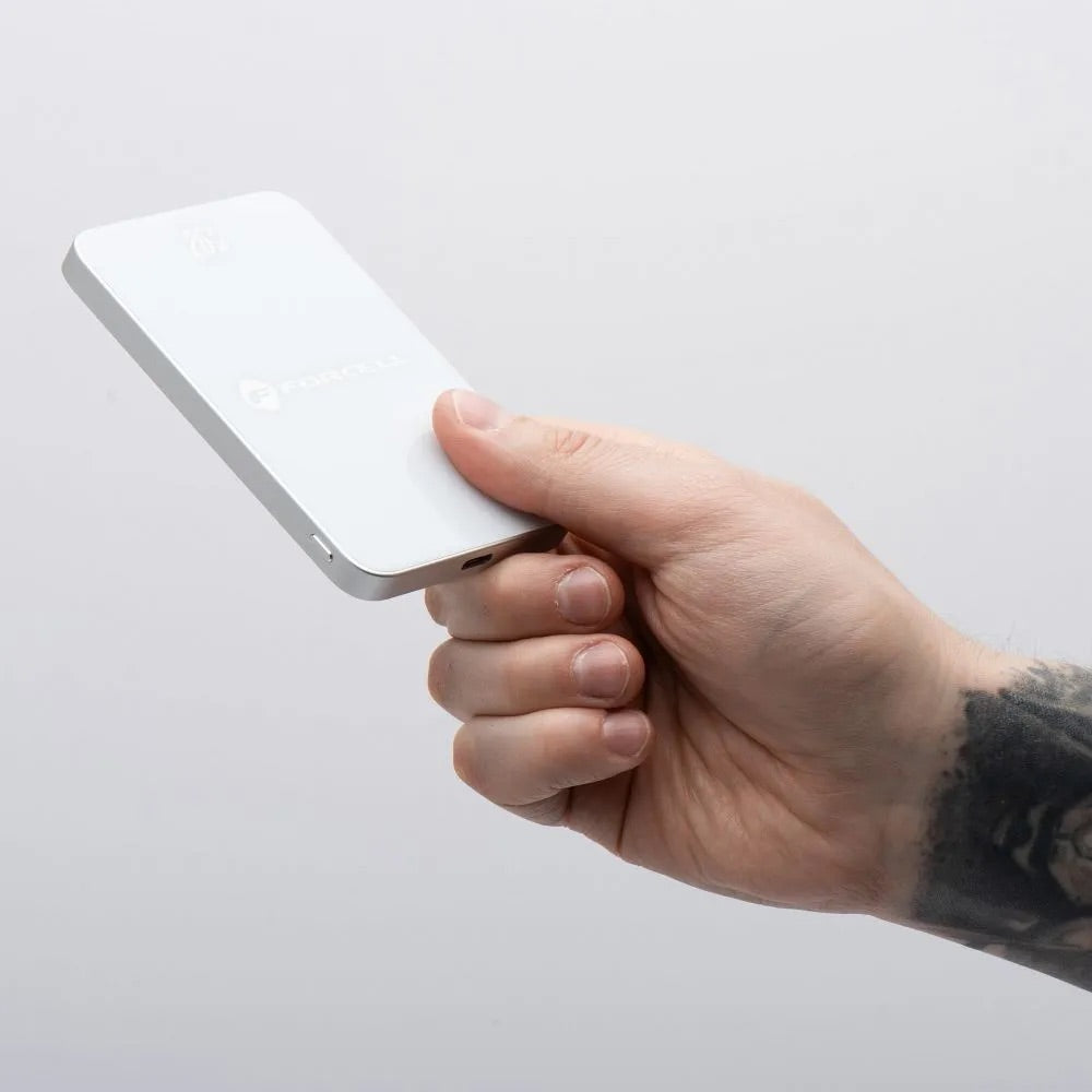 POwer Bank MagSafe SUPER SOTTILE Forcell F-Energy SuperSlim F5K8 QC4.0 PD3.0 15W 5000 mAh